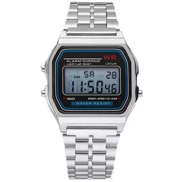 watch electronic digital manb unisex LED Digi - Picture 1 of 8